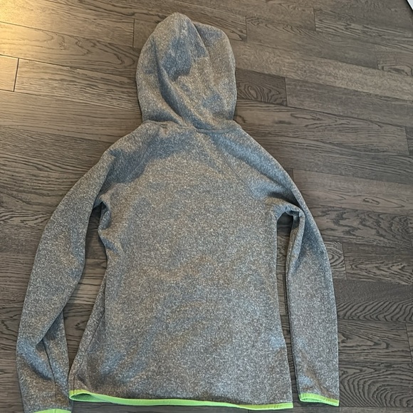 SPALDING Grey  Fleece hoodie Sweater Size Small - Picture 9 of 11